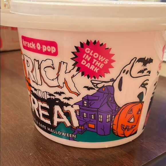 Vintage Halloween Trick or Treat Bucket krack o pop - Picture 4 of 6